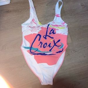La Croix Passionfruit bathing suit